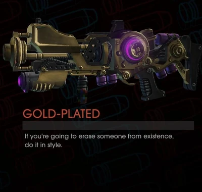 Disintegrator Gold Plated