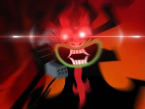 Aku glow eyes extra thicc