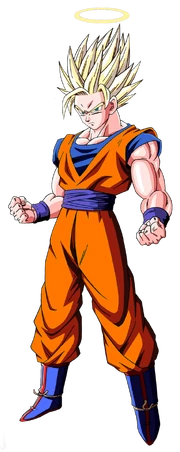 Goku ssj2 by saigoh-d5uoof6