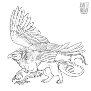 Griffin lineart template by sugarpoultry-d89j7hy-1-