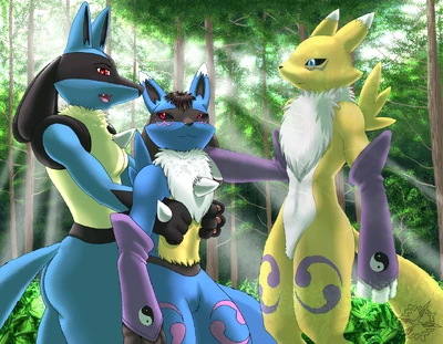 Commiss reco s family reunion by mykiio-d38r9u9