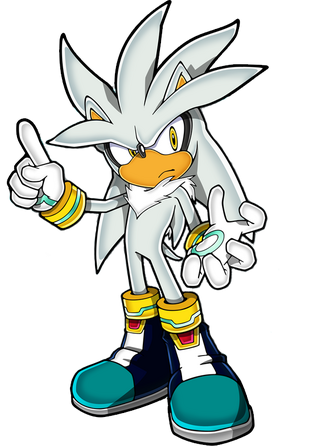 Silver Sonic Channel 2D render