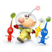 Captain Olimar and Pikmin - Super Smash Bros. for Nintendo 3DS and Wii U