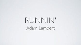 Runnin' - Adam Lambert (Lyrics)