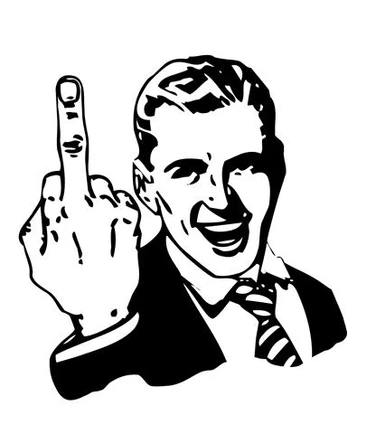 Man Flip Off (Small)