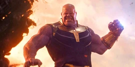 Thanos pulls the moon