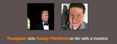 Trumpster Defeats Randy Pitchford