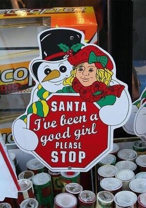 Santa stop