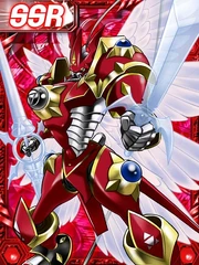 Dukemon crimson re collectors card