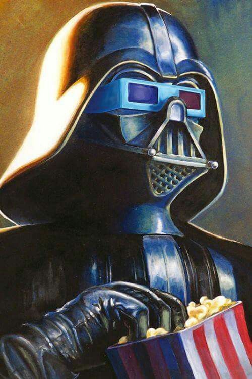 Darth vader popcorn