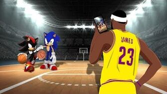 If Sonic was in the NBA, how good would he be? (NBA vs Sonic The Hedgehog Animation)