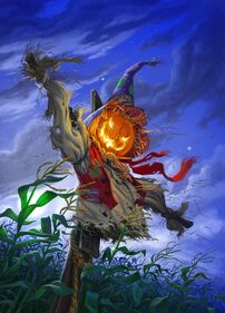 The Scarecrow Walks at Midnight (Classic) - Original Illustration-1-