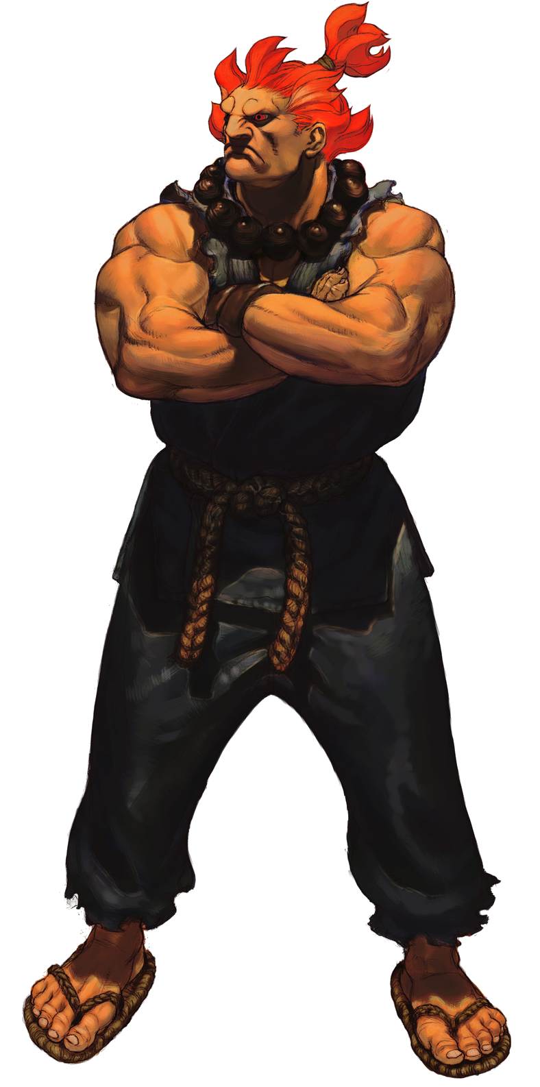 Akuma artwork #8, Street Fighter Alpha