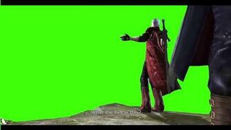Greenscreen What the hell is this ? - Dante DMC4