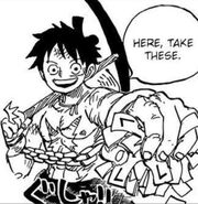 Luffy giving you L