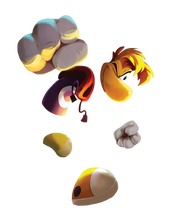 Rayman Legend's boxart (Render)
