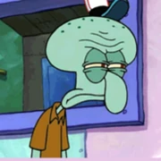 Squidward stare