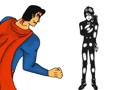 Superman vs Gantz
