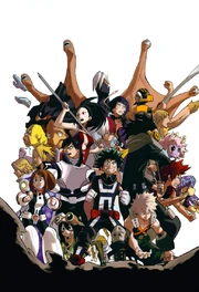 My hero academia class 1-a