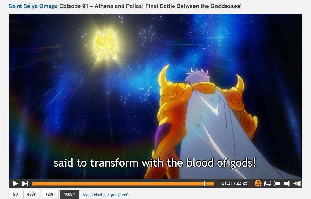 Watch Saint Seiya Omega Episode 91 Online - Athena and Pallas! Final Battle  Between the Goddesses!