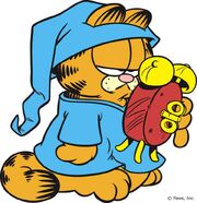 Garfield alarm clock