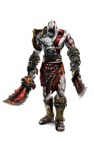 Kratos color by ca5per-d5ezxa3