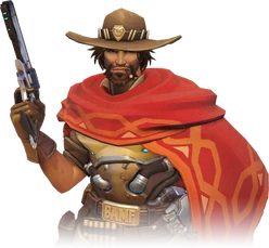Mccree portrait Mccree portrait