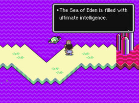 The sea of Eden