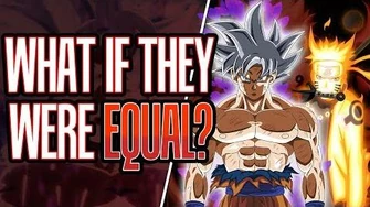 Ultra Instinct Goku VS Six Paths Naruto w Equal Stats Dragon Ball Super VS Naruto Shippuden