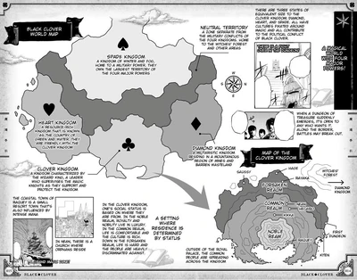 Black clover map