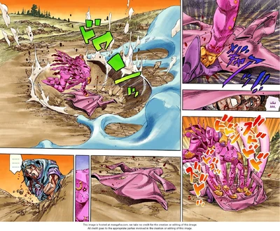 Act 4 vaporizes part of the ground color Act 4 vaporizes part of the ground color