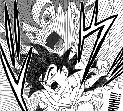 Dragon Ball Super Manga Kaioken Blue Confusion 
