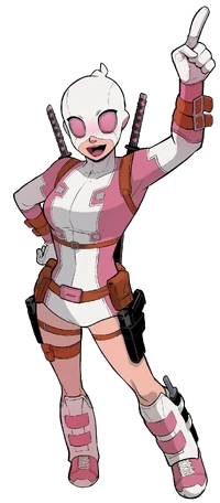 Marvel Comics Gwenpool (Render)