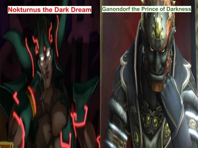 Nokturnus vs Ganondorf Fictional Fight