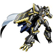 Alphamon Digimon World Decode artwork
