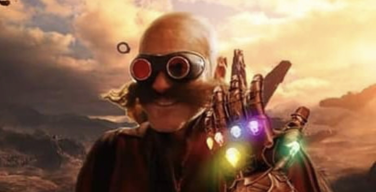 Eggman Has the Infinity Gauntlet