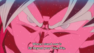 Goku resistance to Time Stop