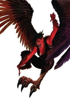 Harpy Red Render2