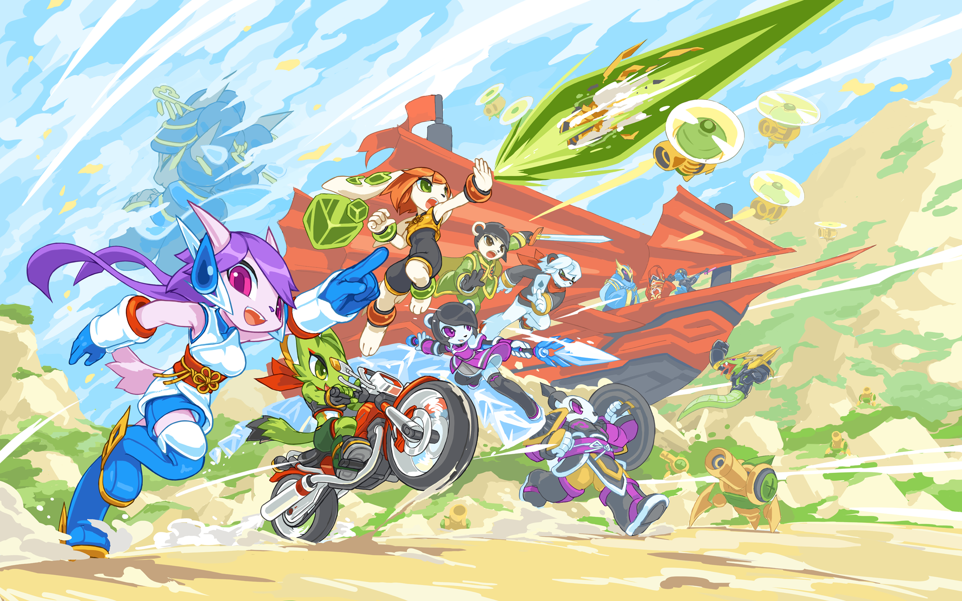 freedom planet characters