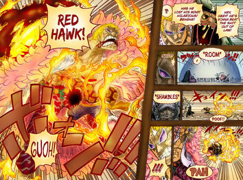 Red hawk luffy vs doflamingo by charly z d800u1p-fullview