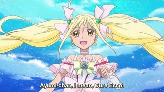Cure Echo Transformation & Attack (Precure All Stars New stage 3)