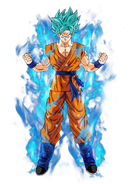 Goku super saiyan blue by bardocksonic-d9dfaqg