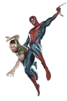 Spider-Man Amazing Fantasy Riff rendered