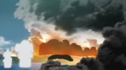 Black Clover Ladros Destroys A Mountain 5