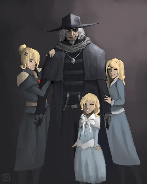 Bloodborne gascoigne family by chuylol14-d8p4qt9