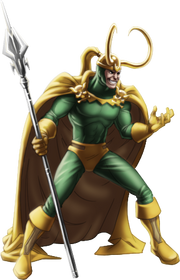 Marvel Comics Classic Loki (Render)
