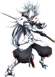 Hakumen (Centralfiction, Character Select Artwork) Hakumen (Centralfiction, Character Select Artwork)