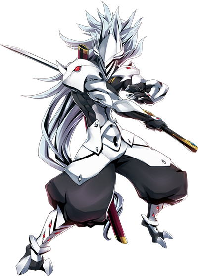 Hakumen (Centralfiction, Character Select Artwork)