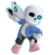 Sans smash ultimate fan render by unbecomingname ddfo4hd-pre