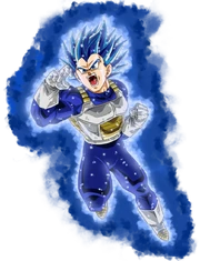 Super Saiyan Blue Evolution Vegeta
